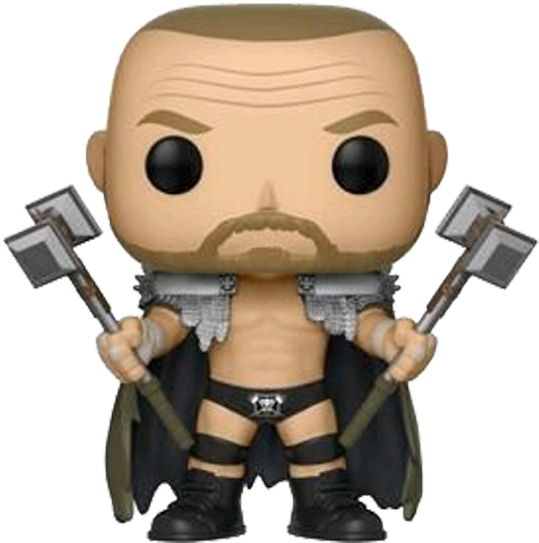 Triple H Skull King Pop Vinyl Figure - Triple H Funko Pop (600x600), Png Download