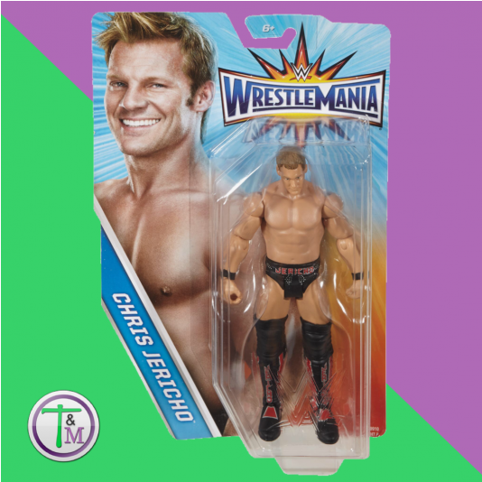 Wwe Wrestlemania Chris Jericho Figure (533x800), Png Download