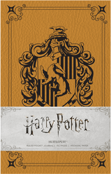 Harry Potter Hufflepuff Pocket Journal - Harry Potter Hufflepuff Ruled Pocket Jo (555x555), Png Download