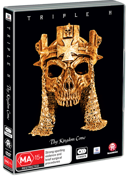 Triple H - Wwe Triple H: Thy Kingdom Come (dvd) (516x724), Png Download
