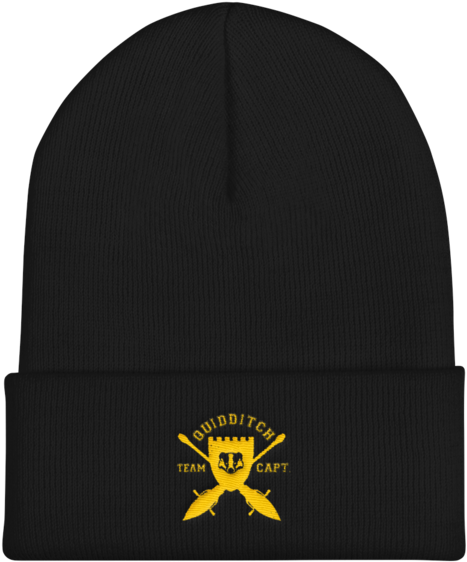 Hufflepuff Quidditch Captain - Beanie (600x600), Png Download