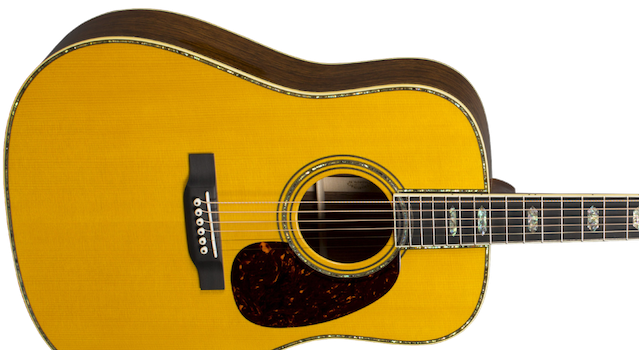 Martin Guitar To Debut Fifth Collaboration With Grammy - John Mayer D 45 (639x350), Png Download