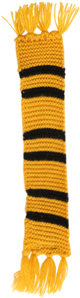 Hufflepuff Scarf Bookmark - Hufflepuff Scarf (422x480), Png Download