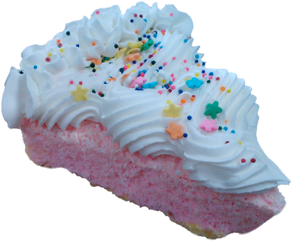 250 Images About ^°•png•°^ On We Heart It - Birthday Cake Slice Transparent Background (500x362), Png Download