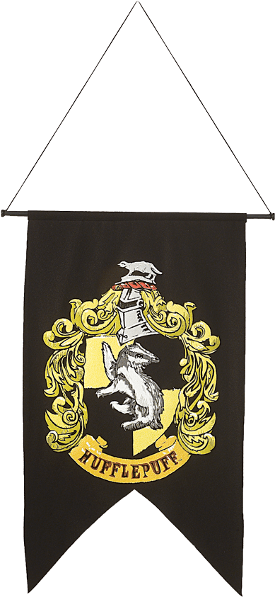 Hufflepuff Printed Wall Banner - Hufflepuff Banner (850x850), Png Download