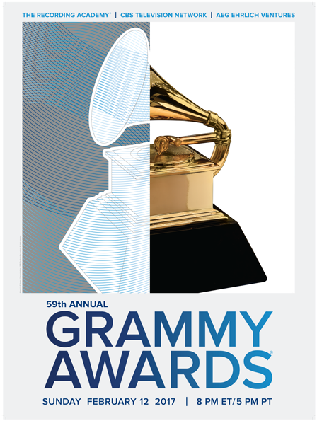 Grammy Awards 2018 Poster (500x667), Png Download