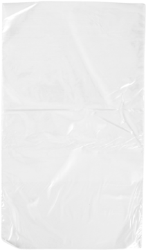Flat Plastic Bag 25x32cm 40my - Transparent Plastic Bag Png (360x360), Png Download