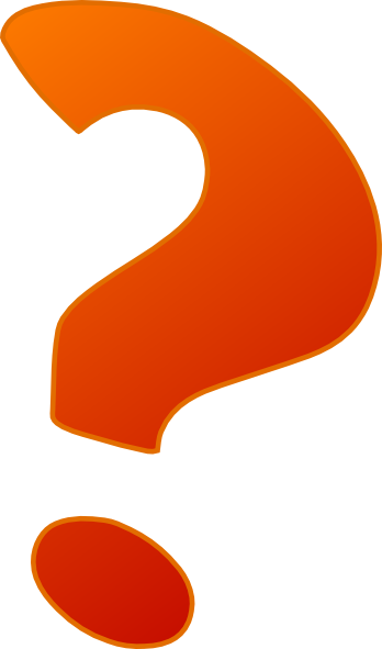 Orange Question Mark Clipart Hi - Clip Art (348x591), Png Download