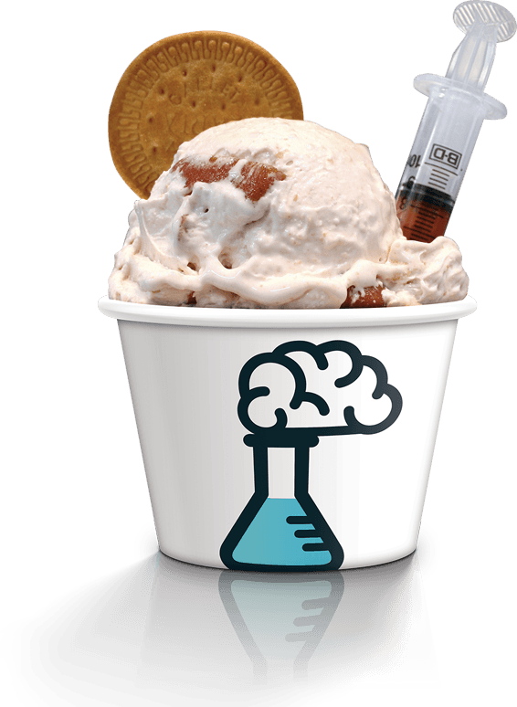 Brain Freeze Ice Cream Cup - Ice Cream Cup Png (566x774), Png Download