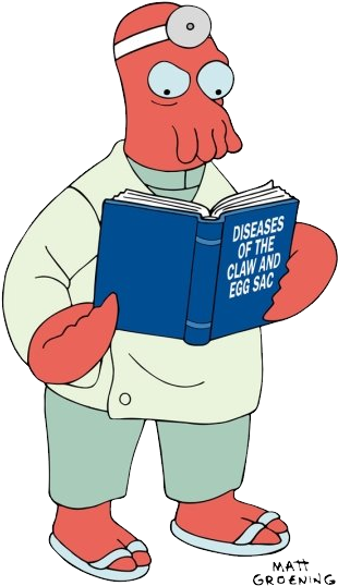Zoidberg - Doctor Zoidberg (360x550), Png Download