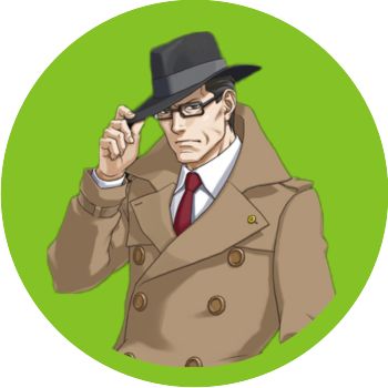 Private Investigation & Detective - Gregory Edgeworth Png (350x350), Png Download