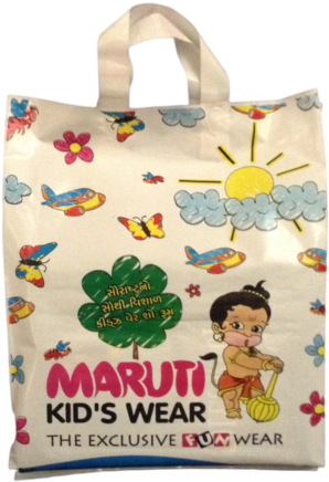 Flexo Printed Plastic Bag - Flexo Printed Poly Bags (500x500), Png Download