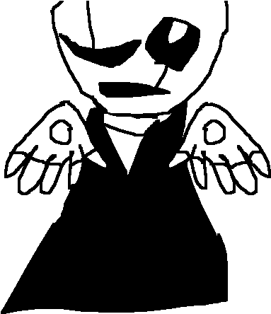 Futurama Drawing Black And White - Futurama (500x500), Png Download