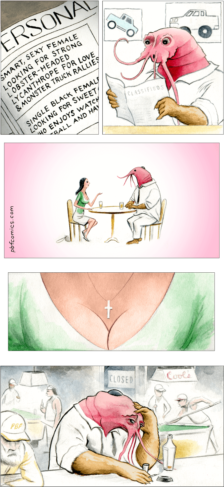 Why Not, Zoidberg - Perry Bible Fellowship (728x1539), Png Download