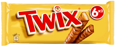 Twix Chocolate Bars 500g - Mars Twix 5 Pieces (480x480), Png Download
