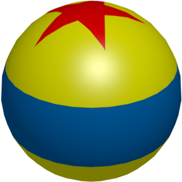 Pixar Ball Png Download - Pixar Ball Transparent (1191x670), Png Download