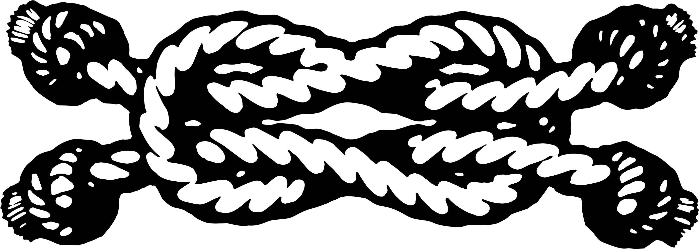 Money For Old Rope - Rope (2860x1060), Png Download