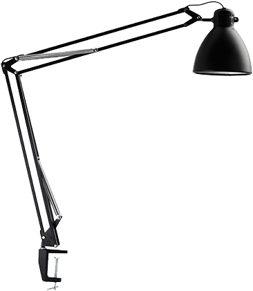 Luxo Us L1 Led Edge Clamp Black - Luxo L1 (700x467), Png Download