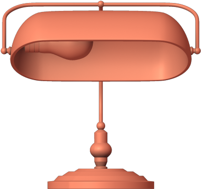 3d Maya 3dmax Luxo Pixar Lámpara Blender Modelado Animación - Blender (640x480), Png Download