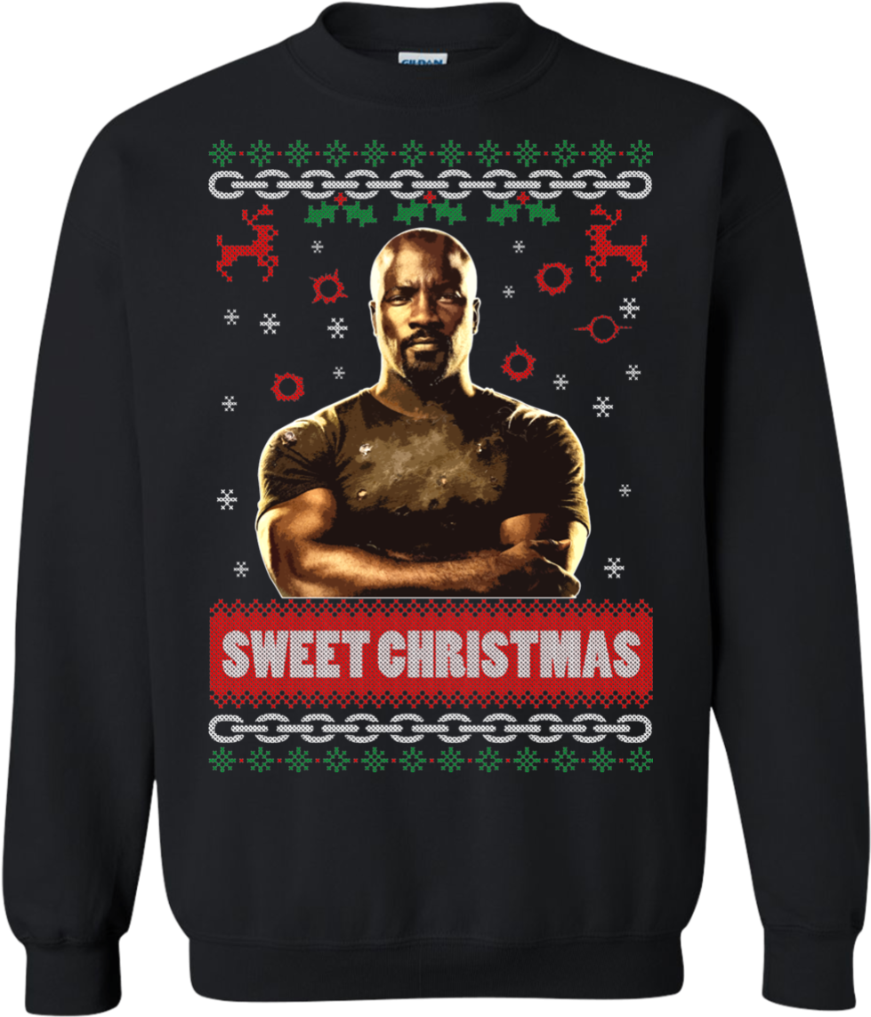Ugly Christmas Sweaters Floyd Mayweather Sweet Christmas - Ndt Technician T Shirts (1155x1155), Png Download
