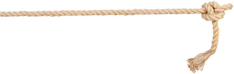 Giddyup Productions - Rope With Knot Png (782x322), Png Download