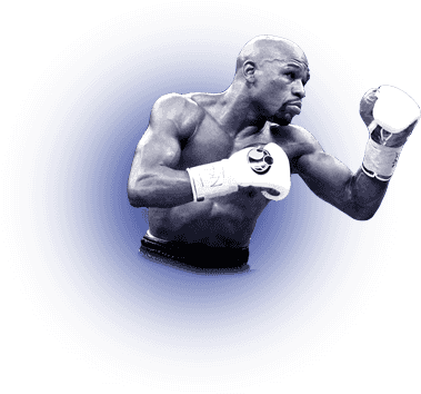 Floyd Mayweather - Floyd Mayweather Boxing (388x376), Png Download