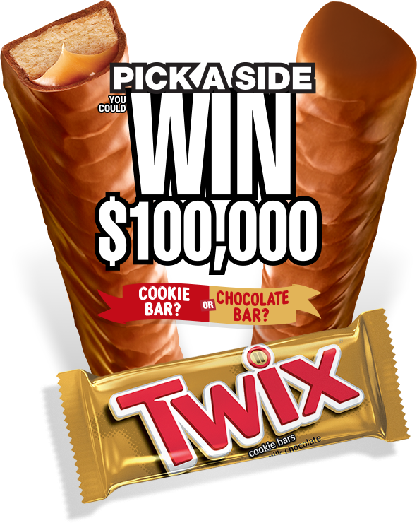 Twix Pick A Side Instant Win Game Enter Online Or Text - Mars Twix Pack 32 100560 (591x740), Png Download