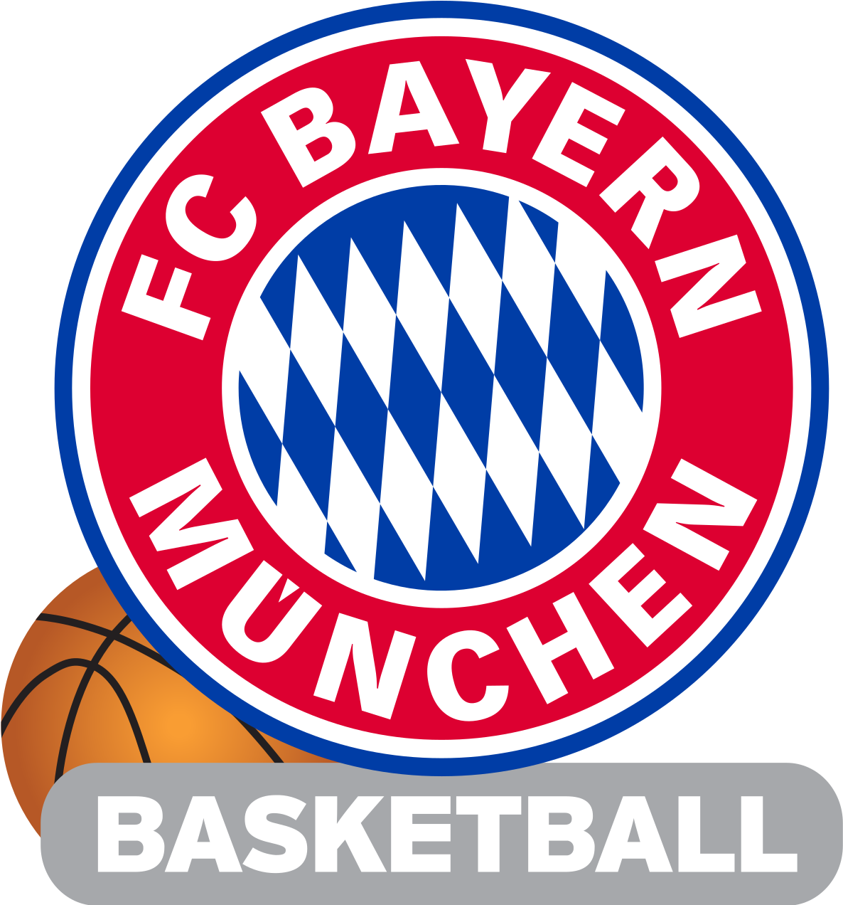 Fc Bayern Munich Basketball (1200x1271), Png Download