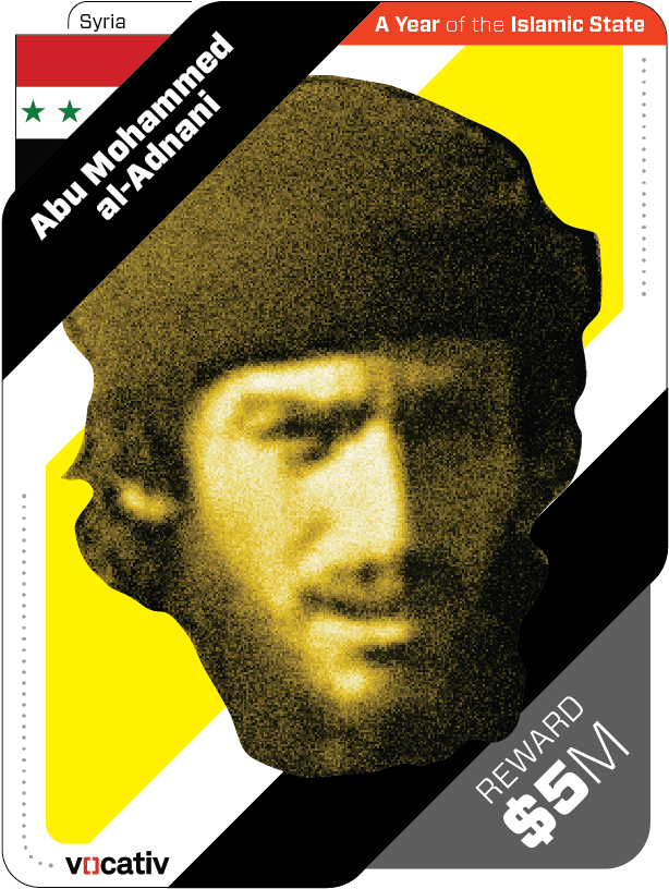 Isis Terrorists Adnani - Islamic State Of Iraq And The Levant (640x850), Png Download