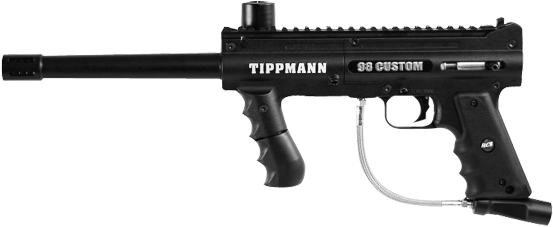 Tippmann 98 Photo - Tippmann 98 Custom (570x246), Png Download