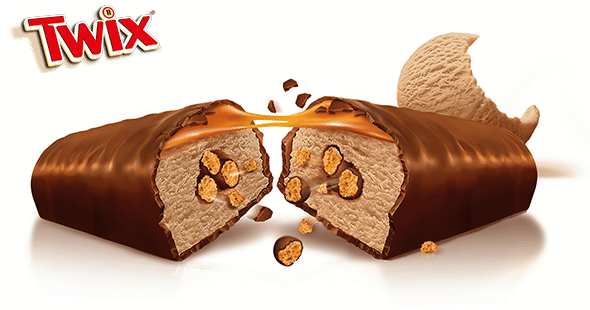Barre Glacée Twix - Twix (600x600), Png Download