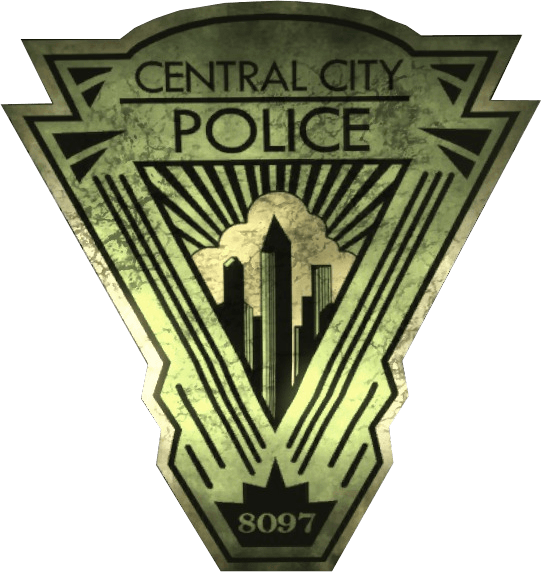 Central City Police Department (541x572), Png Download