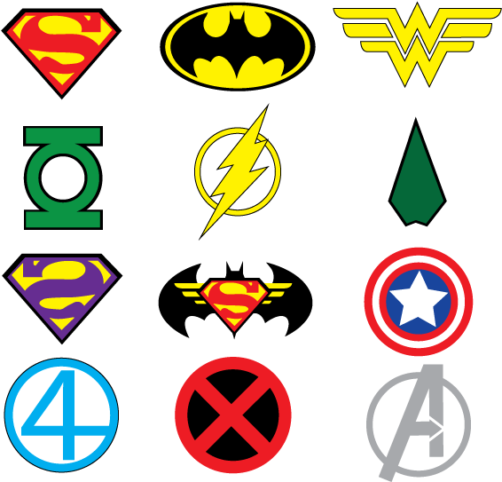 I Fixed The Jagged Edges And Added Color - Color Is The Flash Symbol (612x583), Png Download