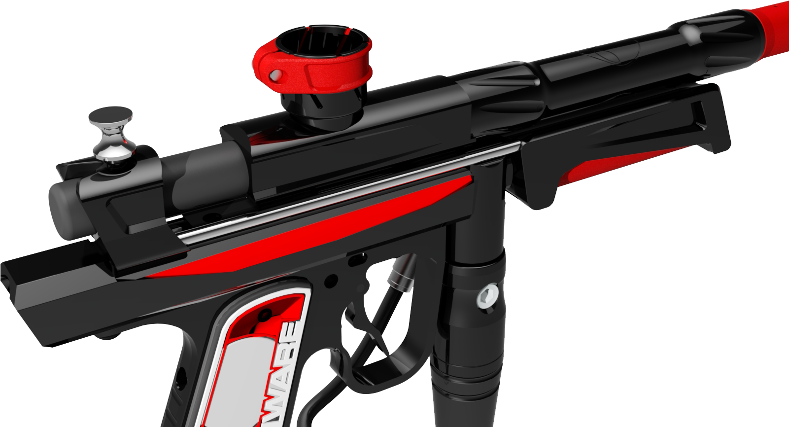Pump Paintball Guns - Paintball Marker (1600x881), Png Download