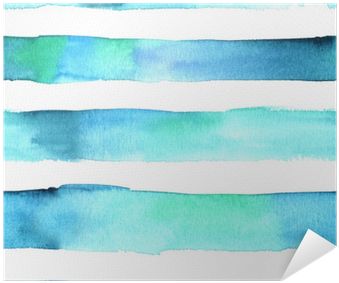 Seamless Abstract Watercolor Texture With Teal Blue - Watercolor Paint (400x400), Png Download