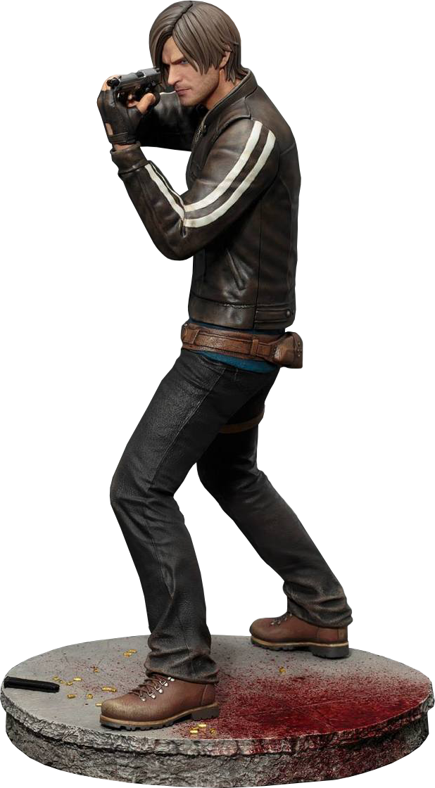 Vendetta - Leon S Kennedy Kotobukiya Png (618x1120), Png Download