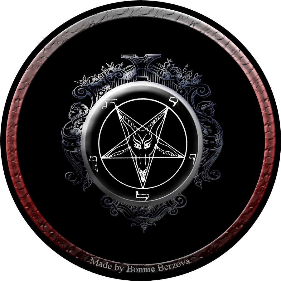 Baphomet Seal - Black Metal (1000x1000), Png Download