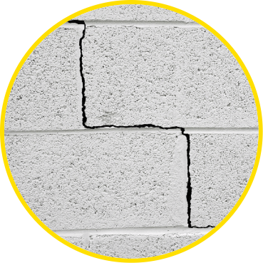 Cracked Walls - Foundation (369x369), Png Download