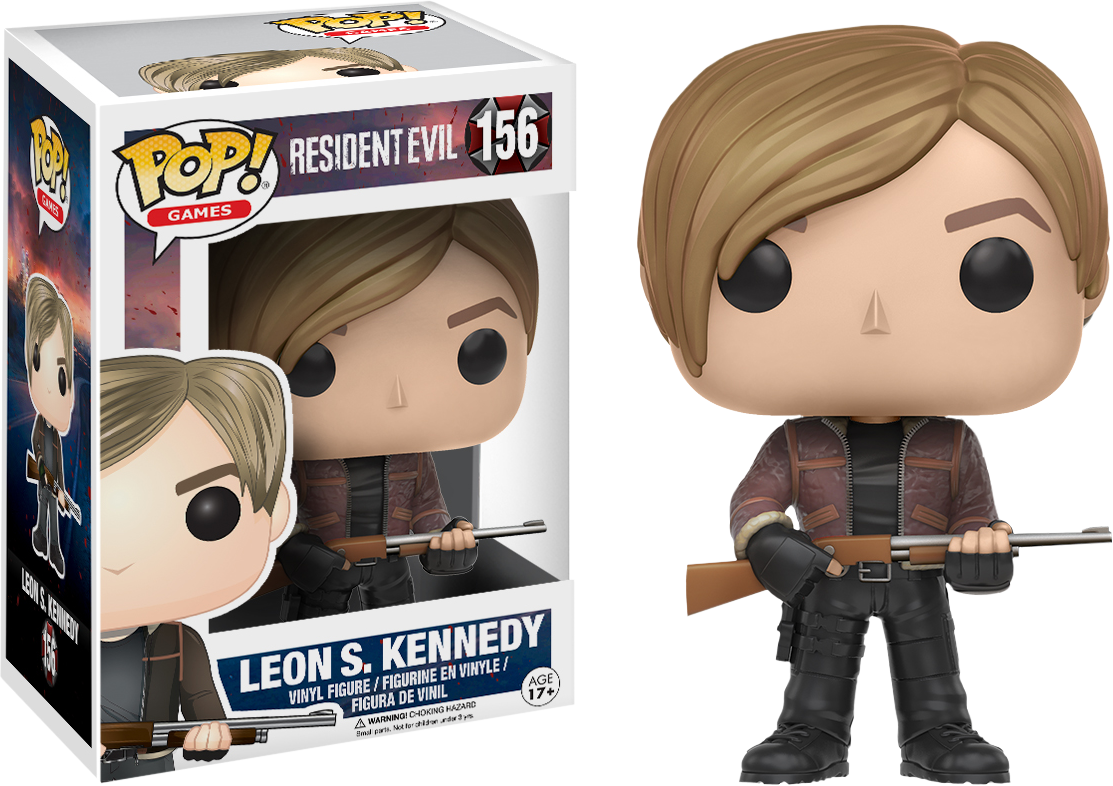 Leon S Kennedy Pop Vinyl Figure - Funko Pop Leon Kennedy (768x542), Png Download