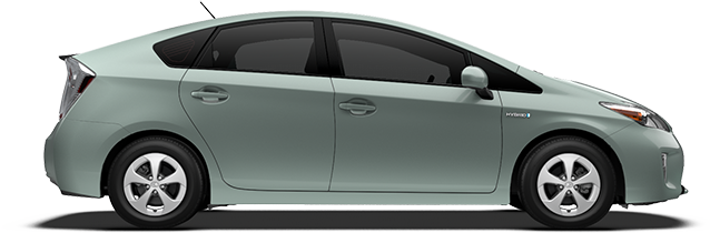 Sea Glass Pearl - 2015 Toyota Prius Sea Glass Pearl (638x210), Png Download