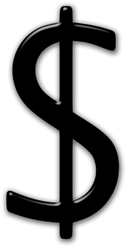 Dollar Sign Icon - Dollar Sign Icon Black (420x420), Png Download