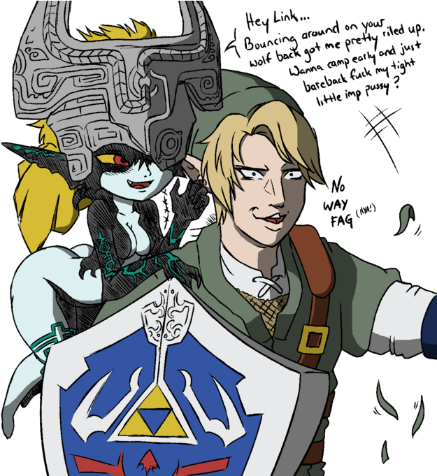 Eu Link - Re4 No Way Fag (680x680), Png Download