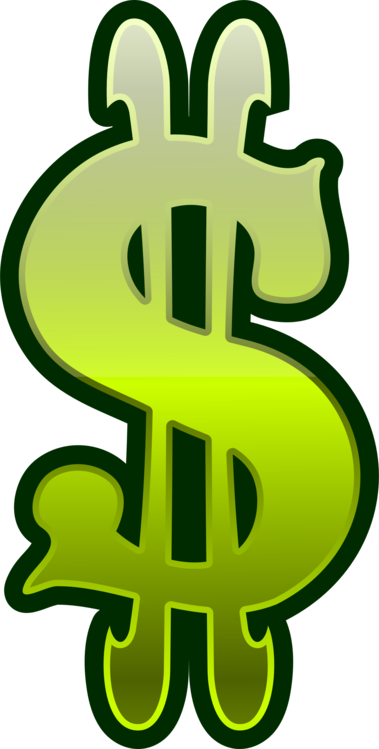 Dollar Sign United States Dollar Money Currency Symbol - Dollar Sign (379x749), Png Download