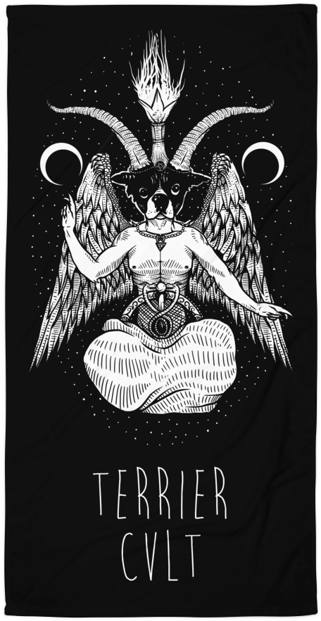 Boston Baphomet Beach Towel - Iphone (1000x1000), Png Download