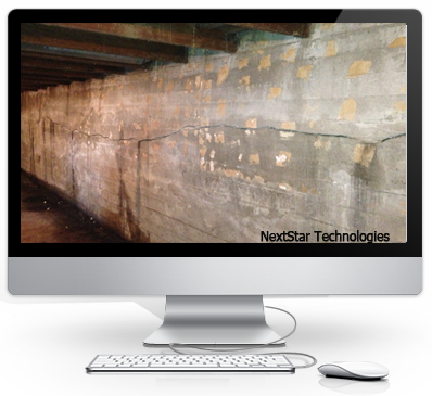 Carbon Fiber Walls Foundation Crack Repair For Bowed - Multi Recharge Png (398x365), Png Download