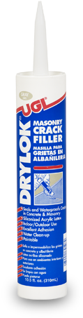 Drylok® Masonry Crack Filler - Drylok - Masonry Crack Filler - Gray - 10.5 Oz Cartridge (400x500), Png Download