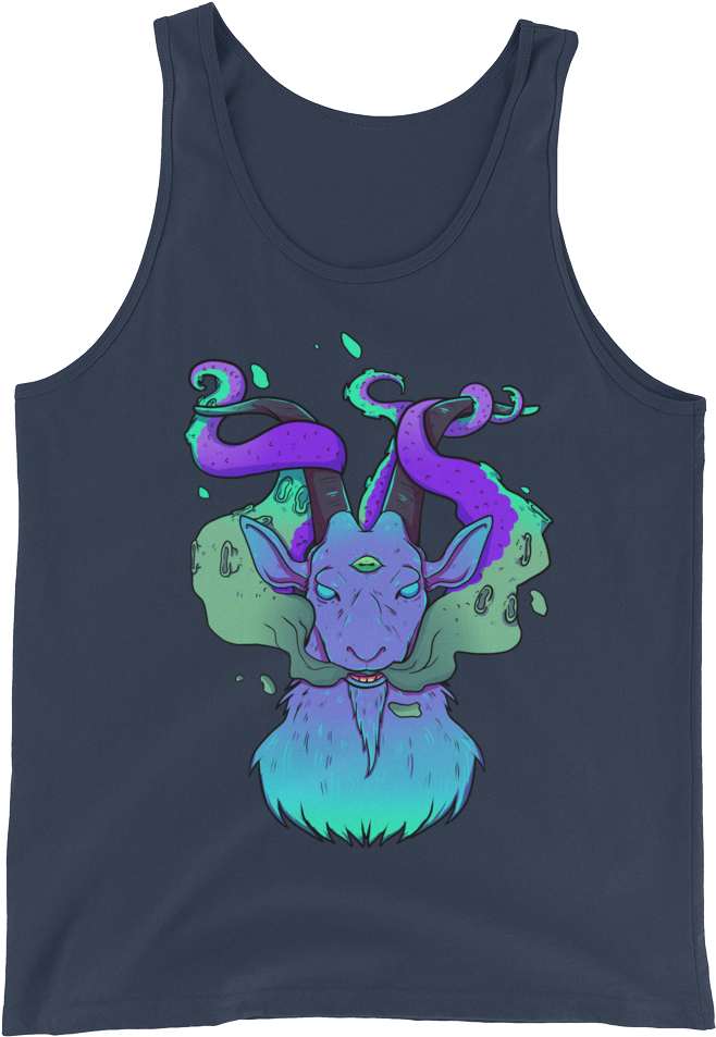 Baphomet Tank - Top (1000x1000), Png Download