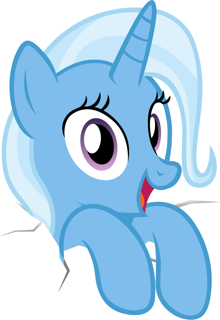 Badumsquish, Crack, Cute, Derpibooru Exclusive, Diatrixes, - Great And Powerful Trixie (772x1121), Png Download