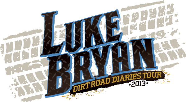 Luke Bryan 2013 Dirt Road Diaries Tour - Luke Bryan Tour Poster (600x331), Png Download