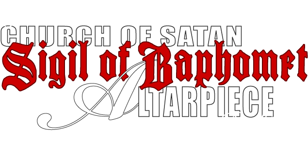 Baphomet Altarpieces, Using The Trademarked Church - Sigil Of Baphomet (643x330), Png Download